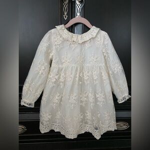 Zara Girls Embroidered Dress